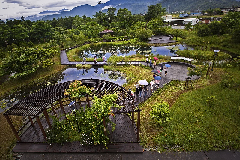 台灣自來水公司深溝園區空拍實景