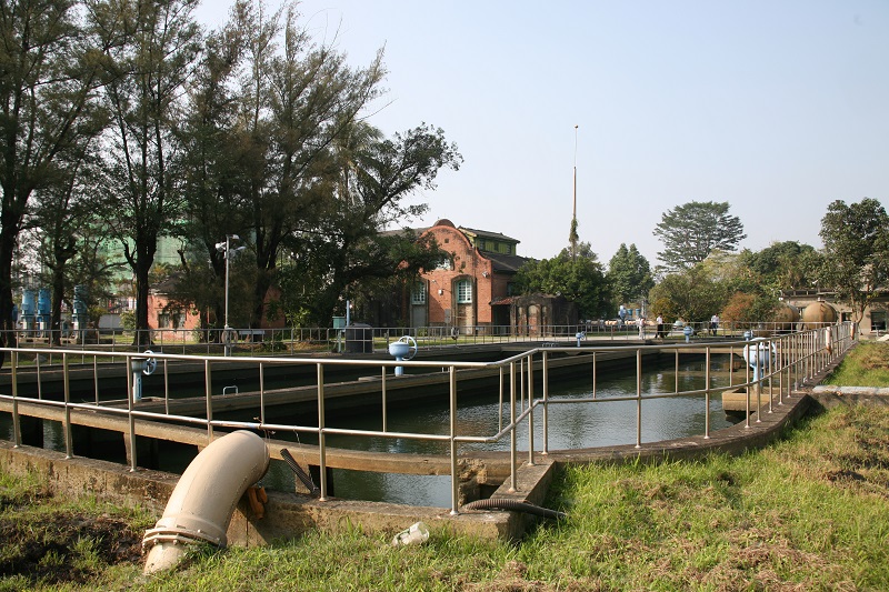 竹寮取水站目前還有運作，參觀區域開放民眾免費參觀