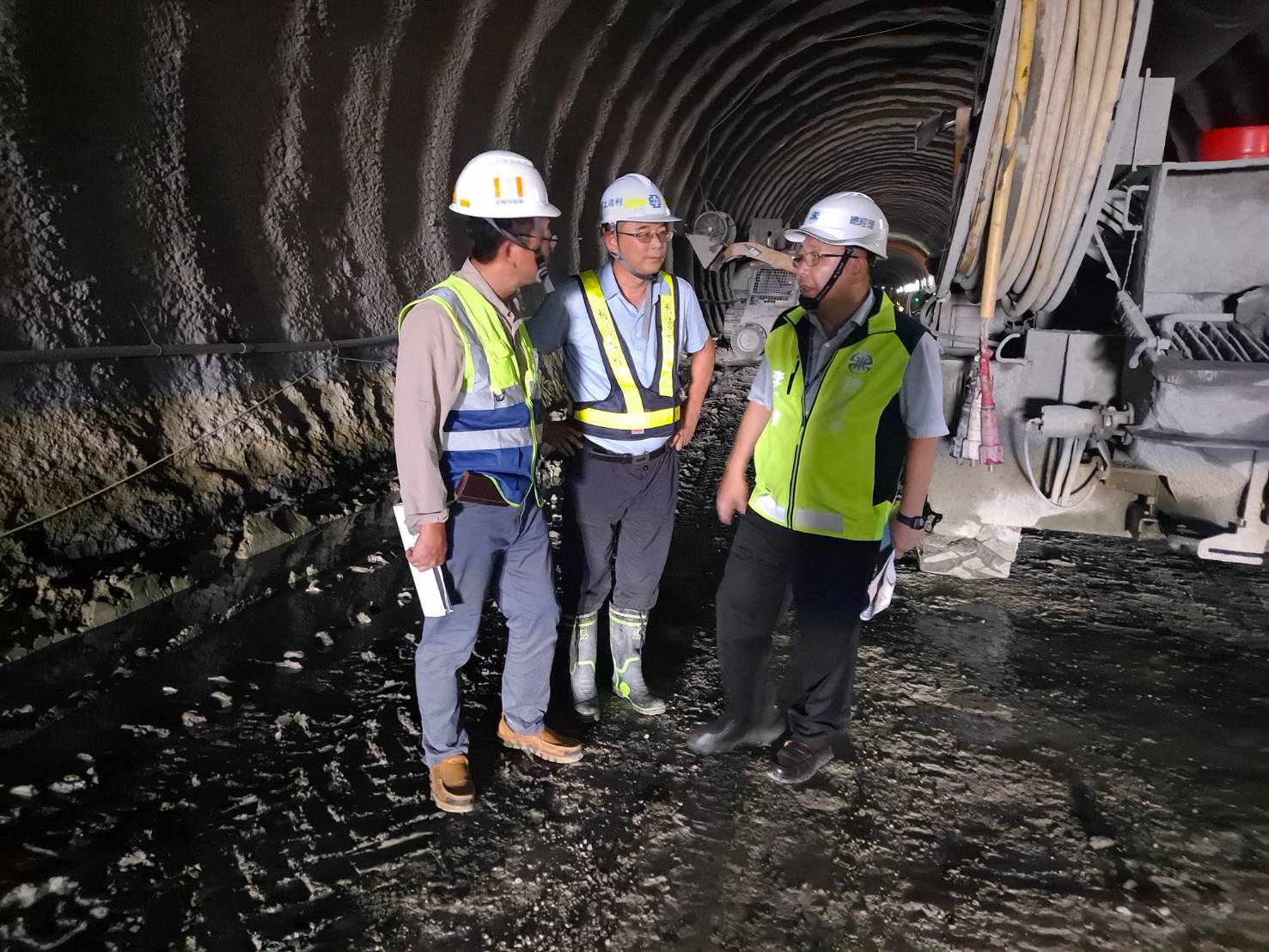 總理理視察南化複線-南化至左鎮送水管(二)段-送水管及聯通管(併案)工程