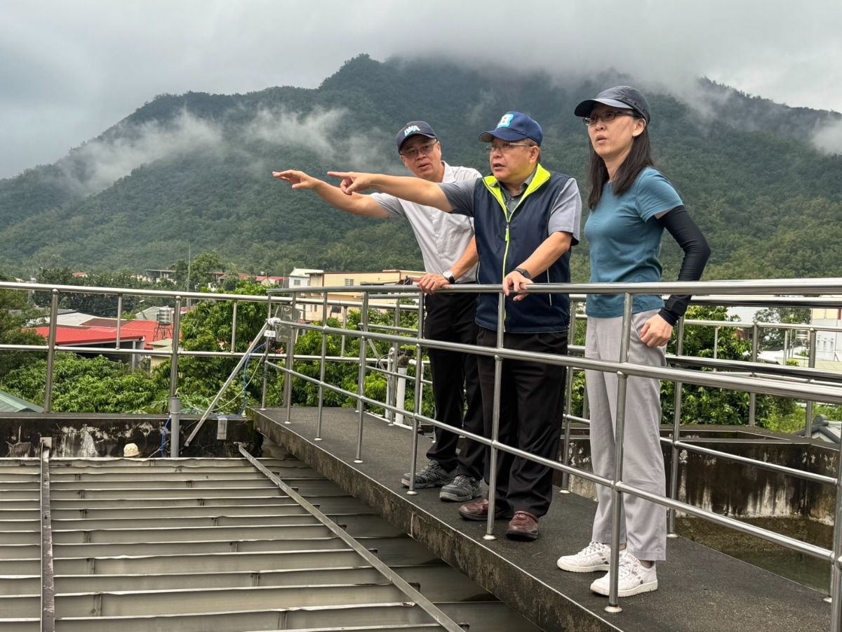 總經理視察六龜淨水場