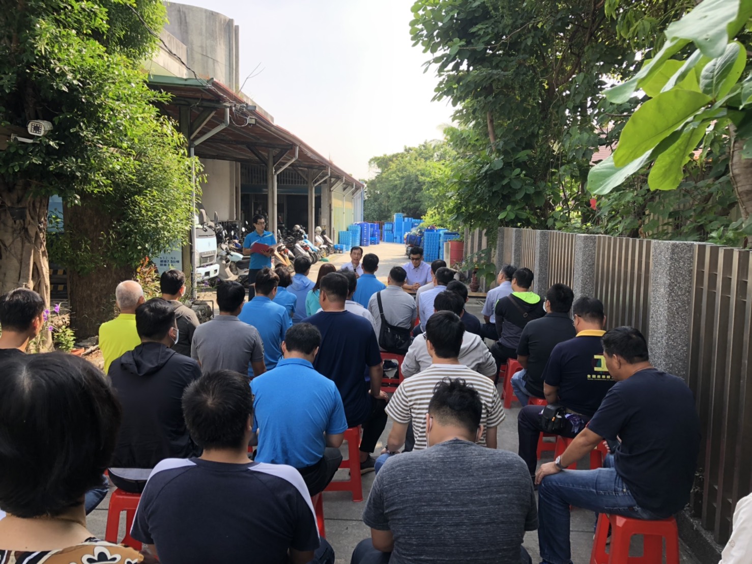 1091104處長親自主持東港營運所新任主管就任典禮