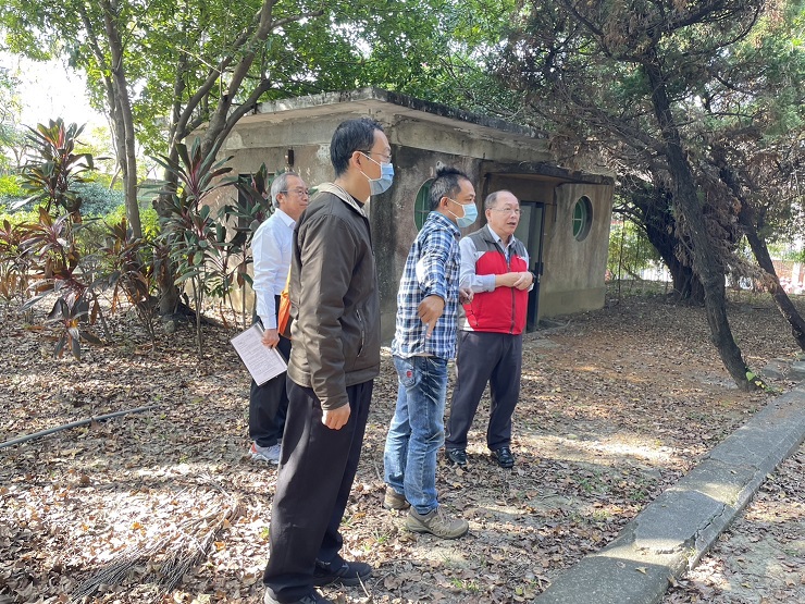 總經理視察岡山所歷史建物