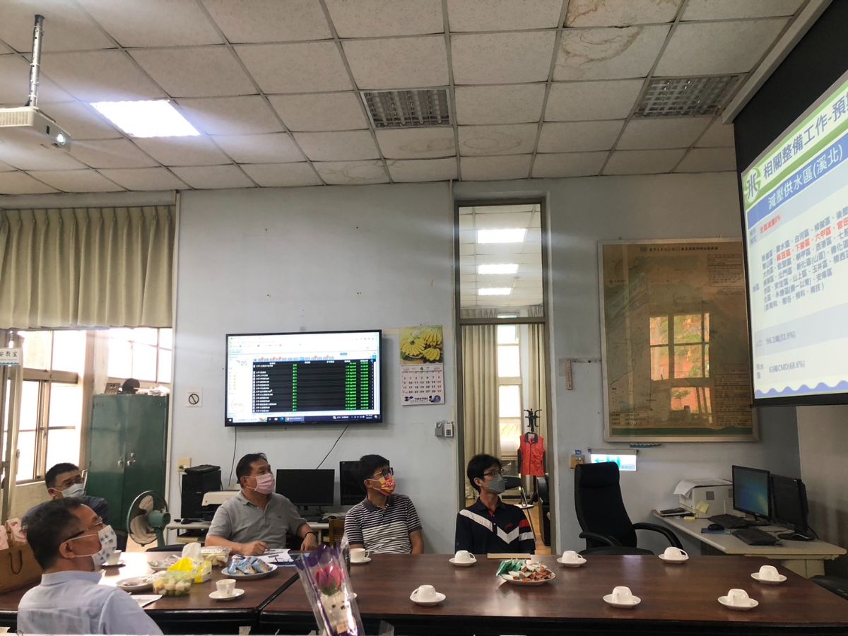 麻豆營運所報告節水措施