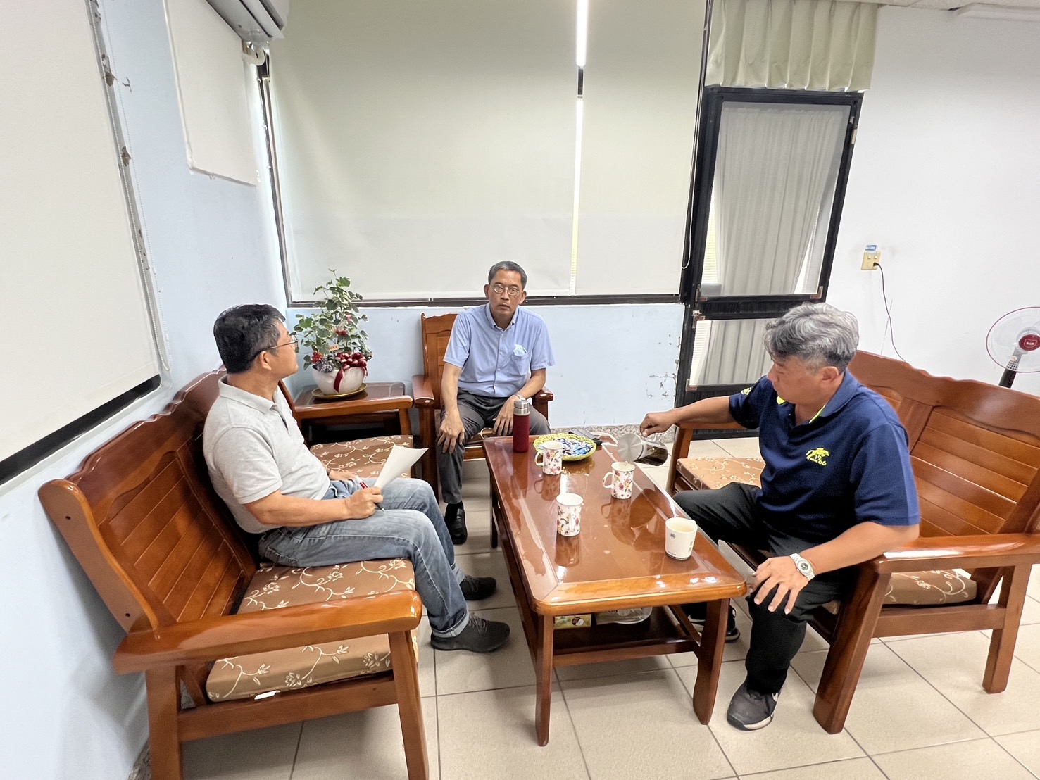 處長督導烏山頭廠走動管理