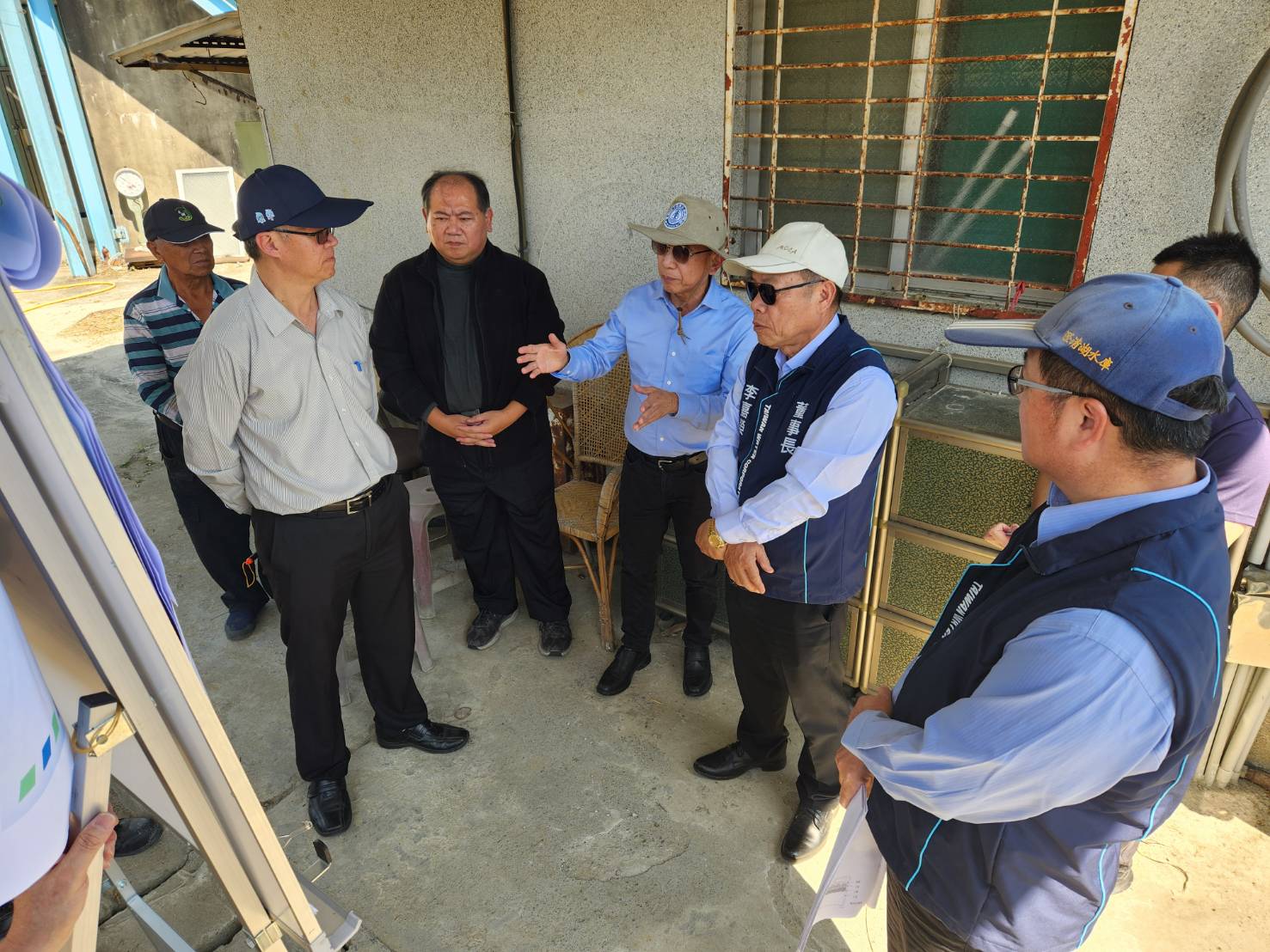 董事長視察木梓淨水場並聽取杉林區供水現況簡報