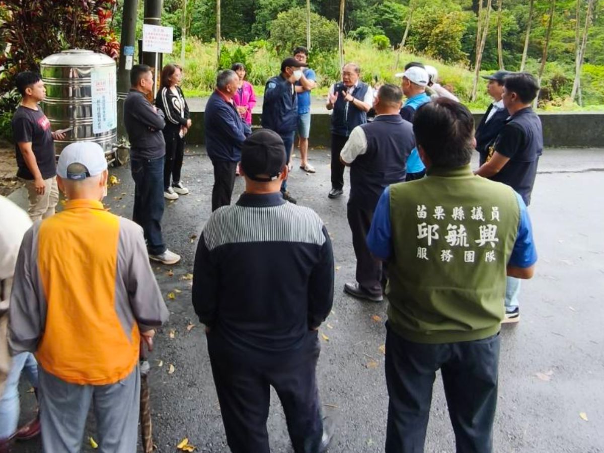 總經理視察「北苑社區供水壓較低陳情案」及處理情形
