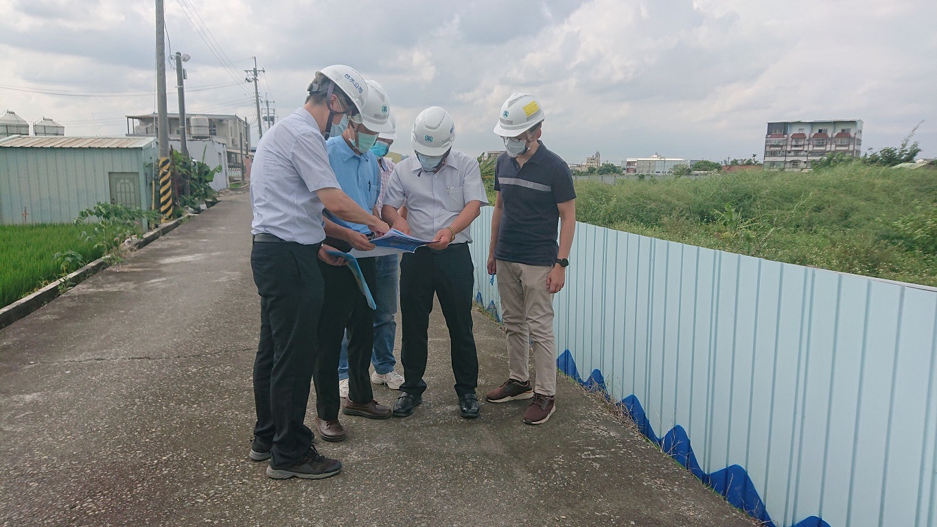 現勘嘉興淨水場應急工程用地，並指示注意工進及相關事項.jpg