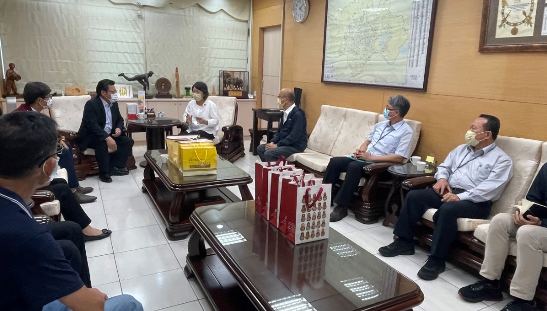 總經理拜會嘉義市黃敏惠市長