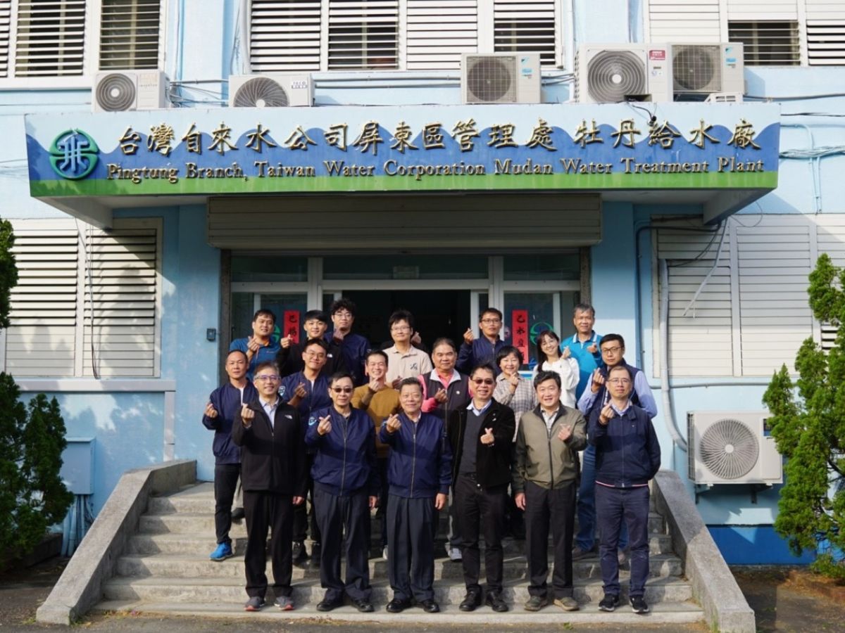 董事長視察屏東區處牡丹給水廠