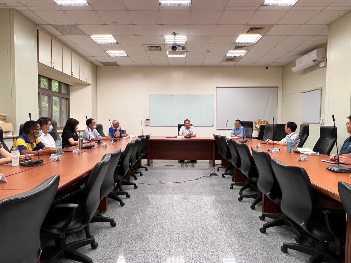 座談會現場