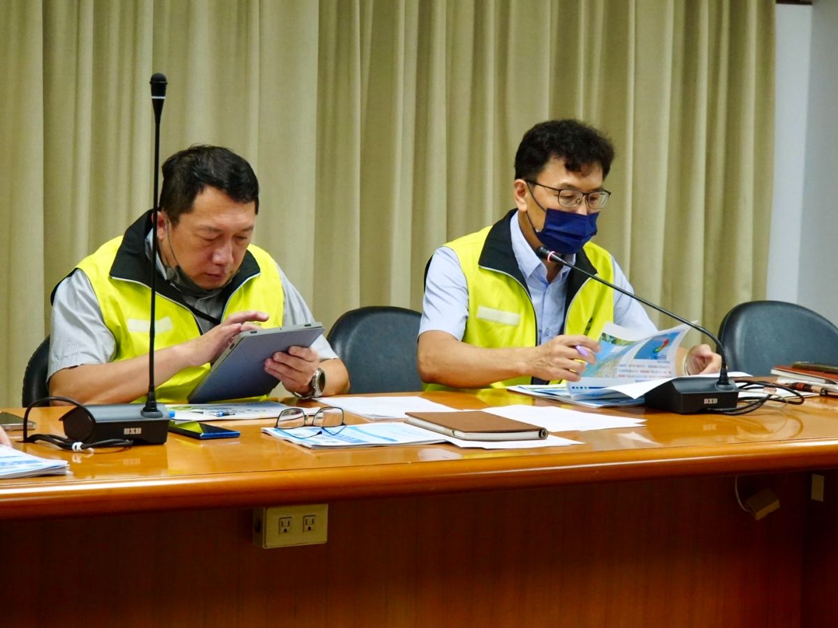 供水處簡報鳳凰颱風最新動態及應變措施