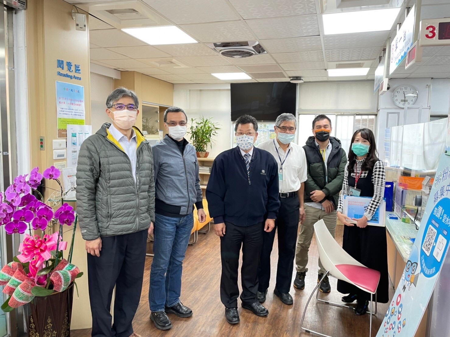 總經理至豐原服務所視察