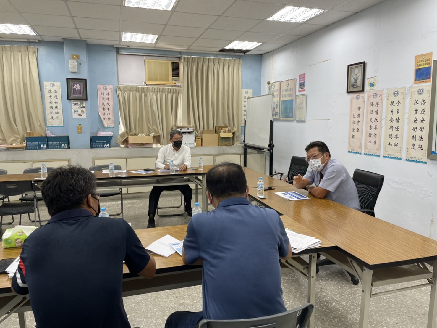 總經理至歸仁所聽取簡報