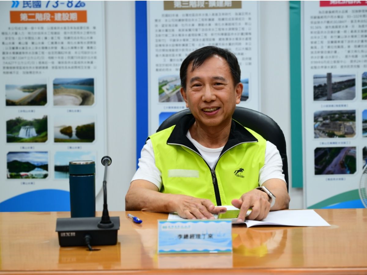 武副總經理代理總經理主持丹娜絲颱風緊急應變小組第三次工作會議,董事長全程列席指導並慰勉同仁辛勞