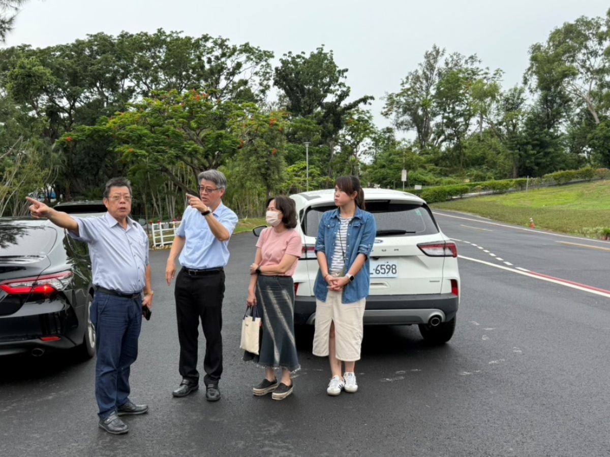 董事長視察澄清湖園區活化利用情形