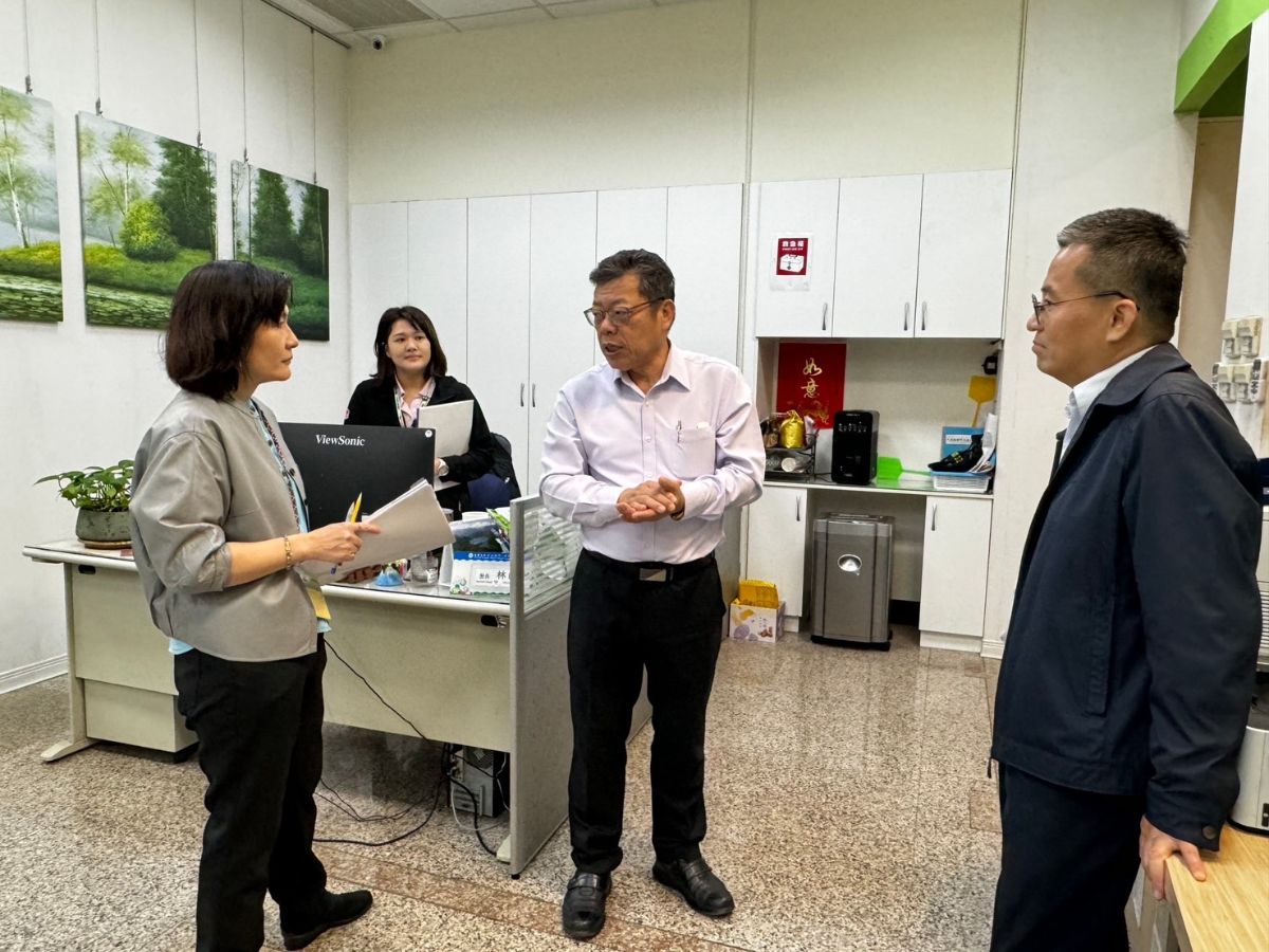 董事長視察大溪服務所