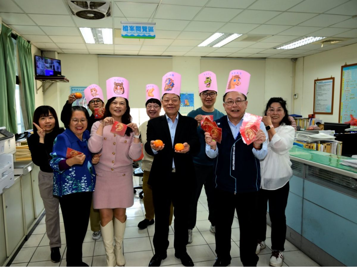 董事長與總經理辭歲拜年