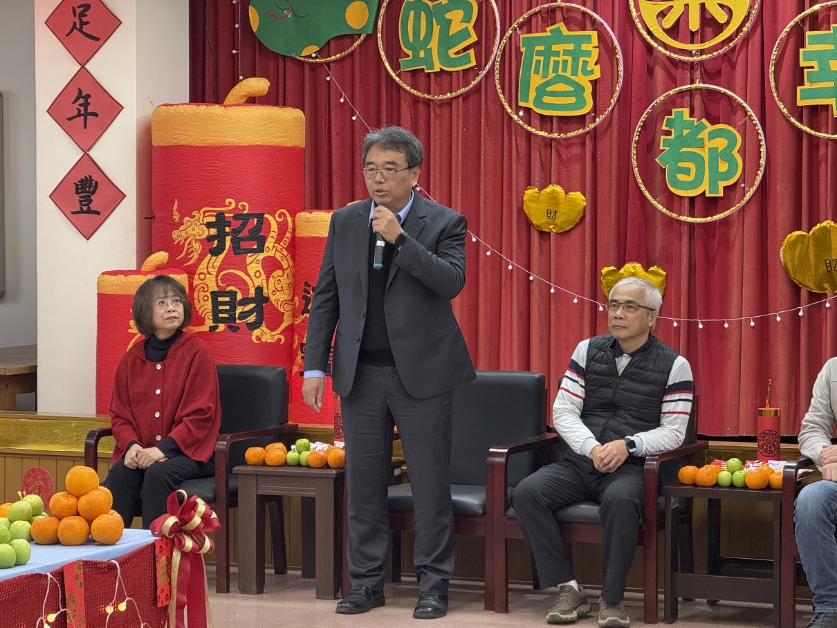 處長致賀詞.JPG
