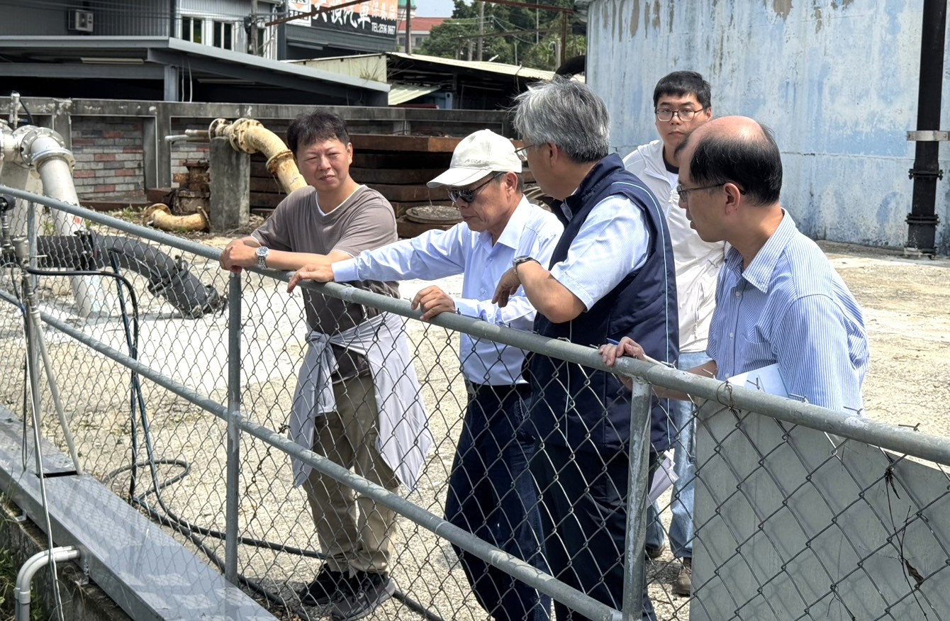 董事長視察軍功5000噸配水池