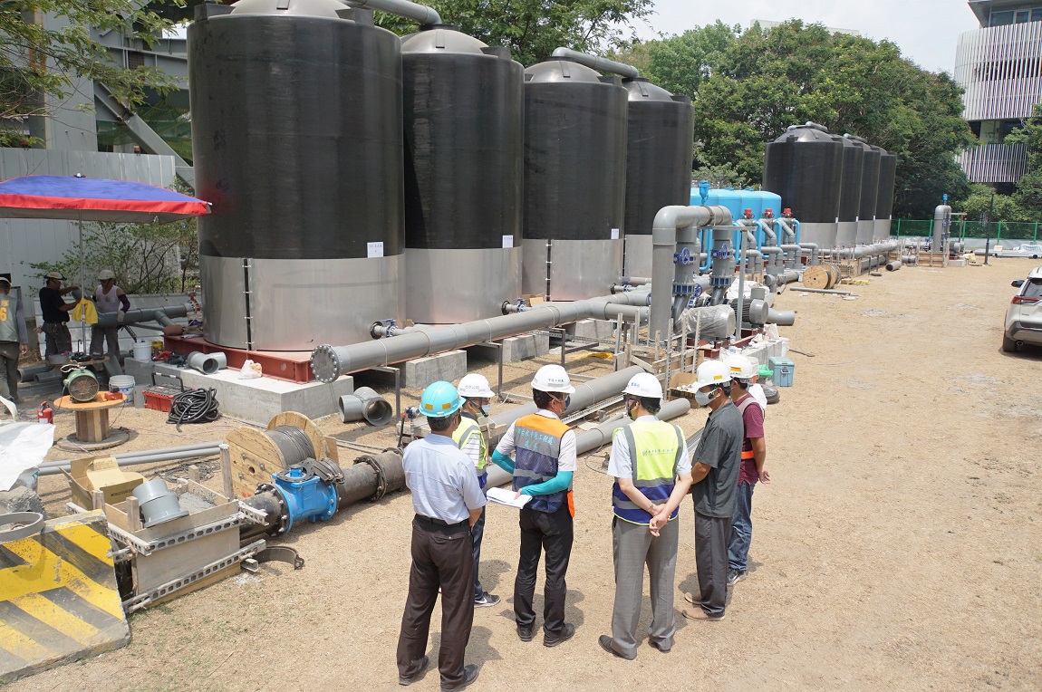 董事長視察台中商銀工地進度