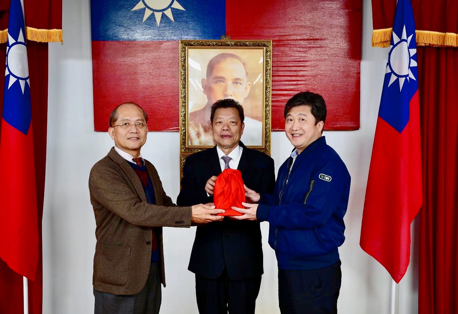 中工處長交接印信