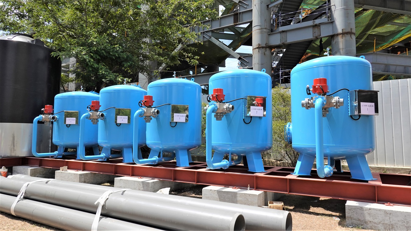 過濾桶(台中商銀工地)