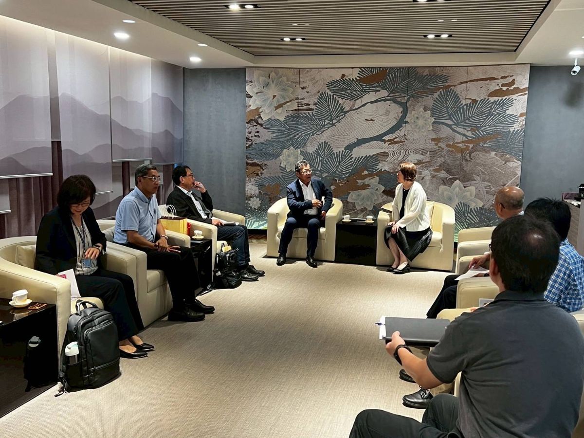 雙方對供水議題進行交換意見