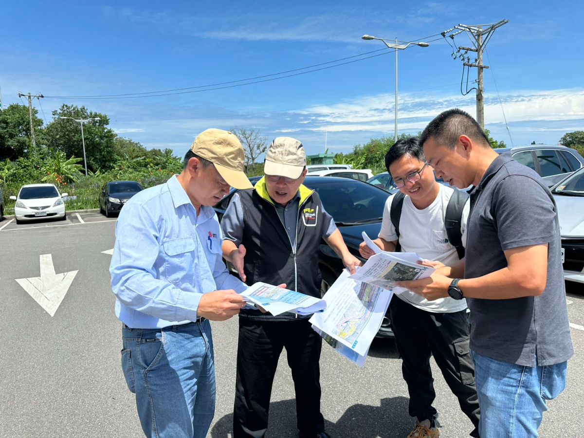 謝副處長報告工程進度