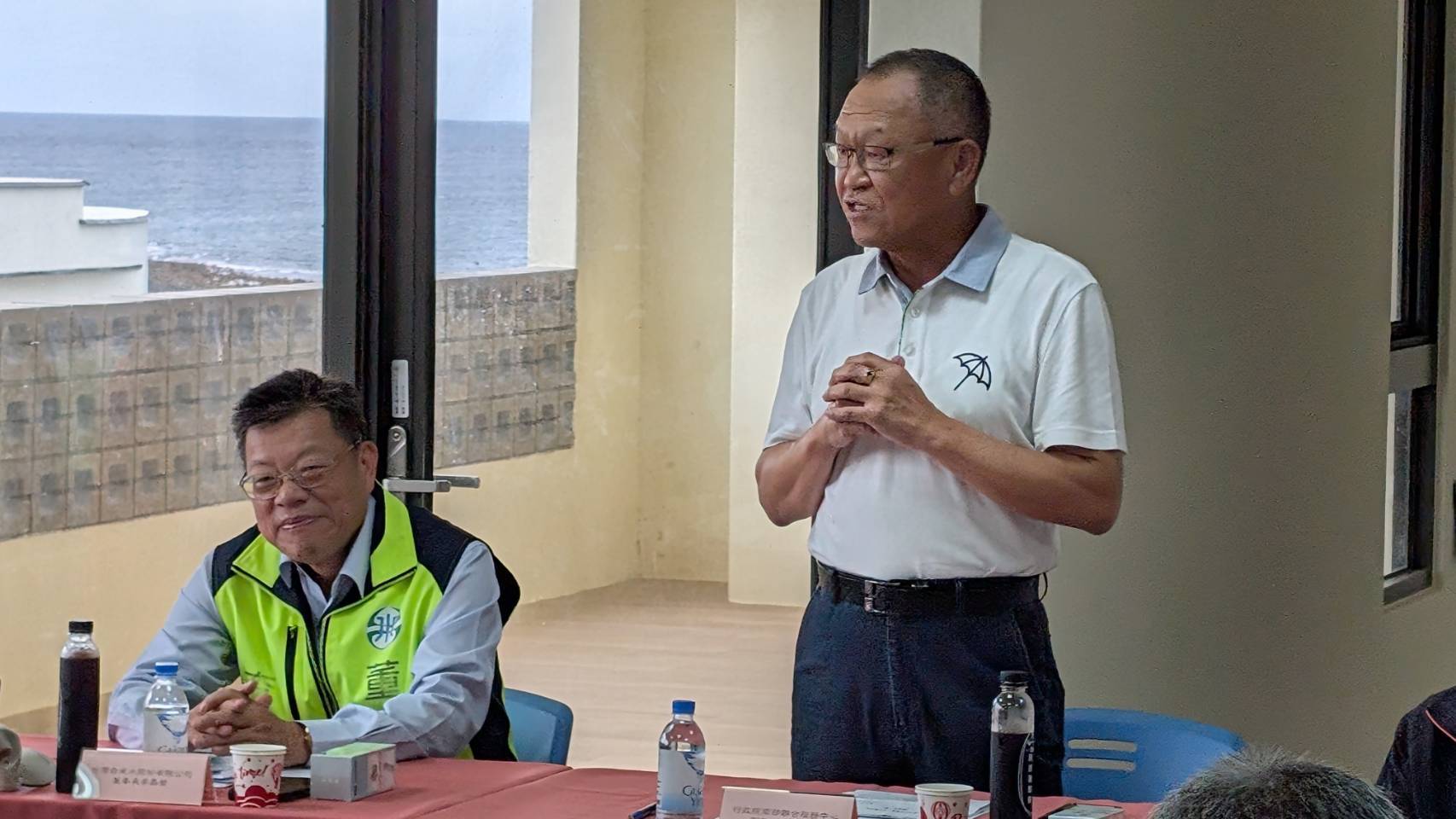 行政院南部聯合服務中心副執行長陳文亮致詞