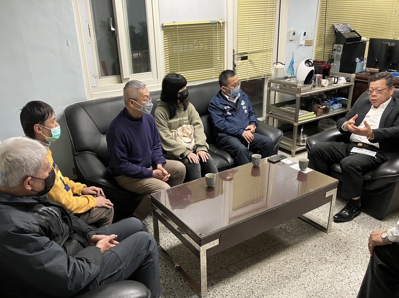 總經理關心中壢所供水及為民服務相關事宜