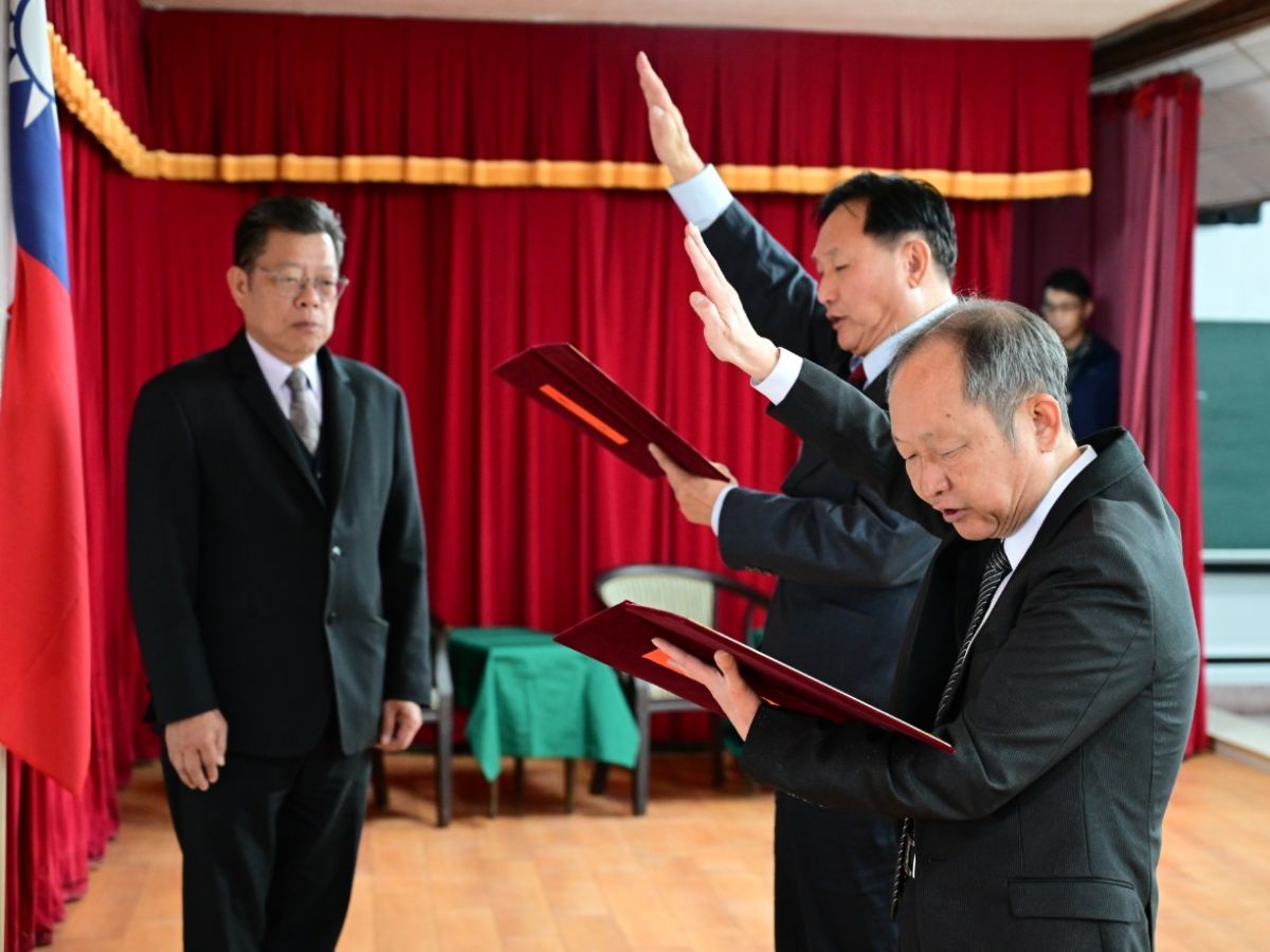 新任處長就職宣誓