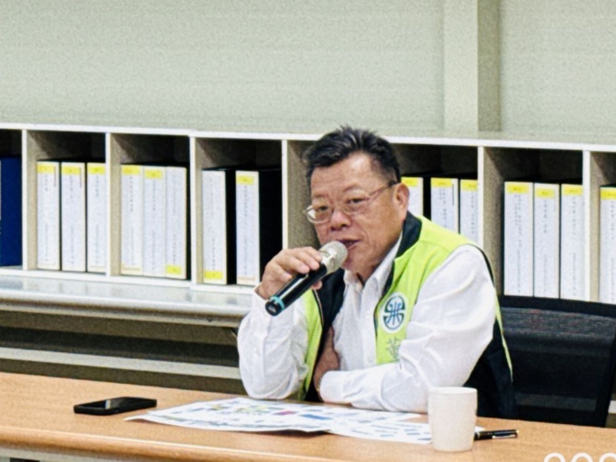 董事長期許淨水場於114年底前達試運轉之目標