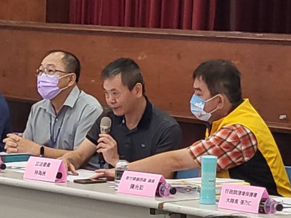 立法委員林為洲召開鳳山溪水源污染事件後續處理公聽會