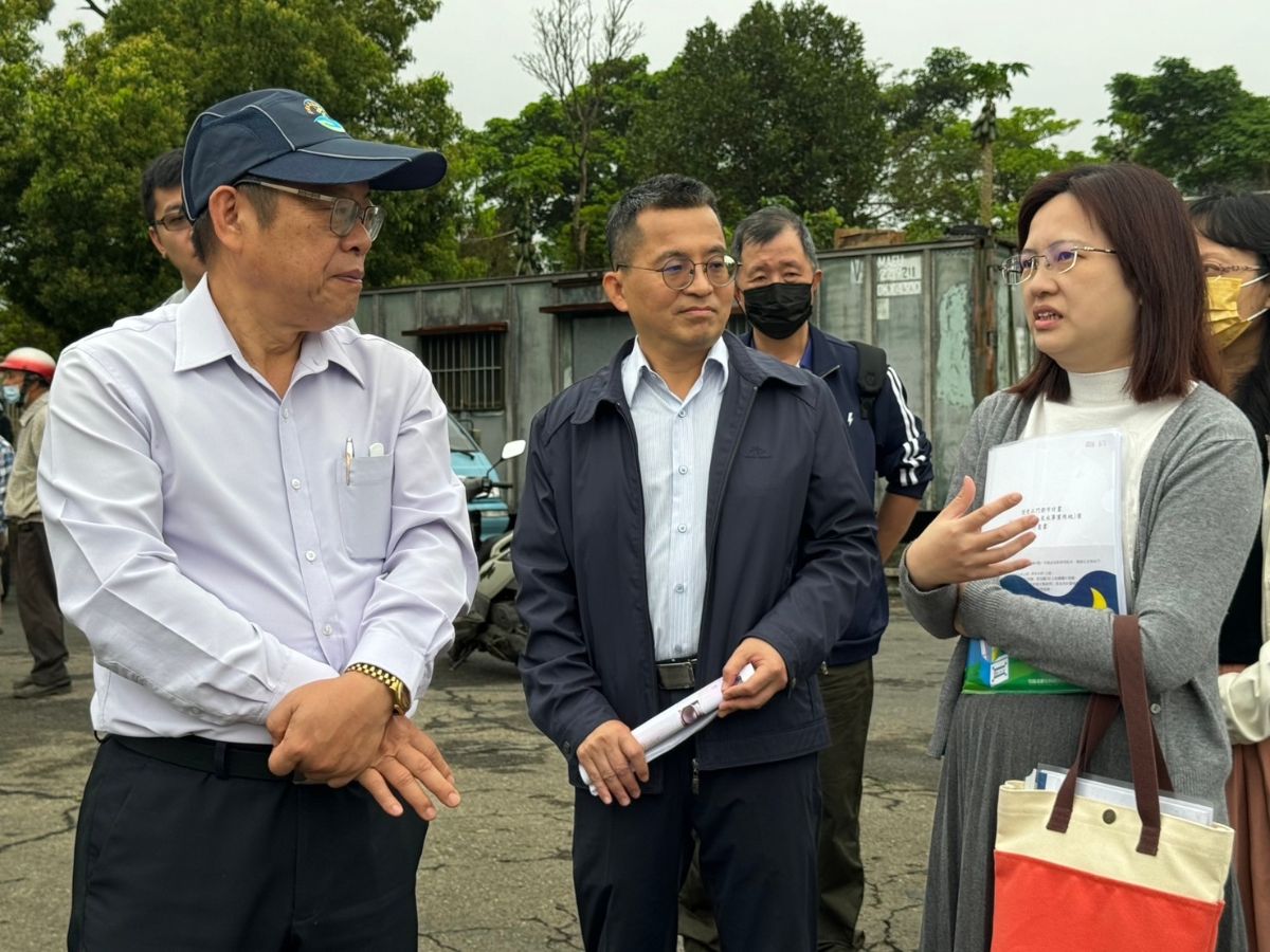 董事長視察三坑中繼加壓站用地