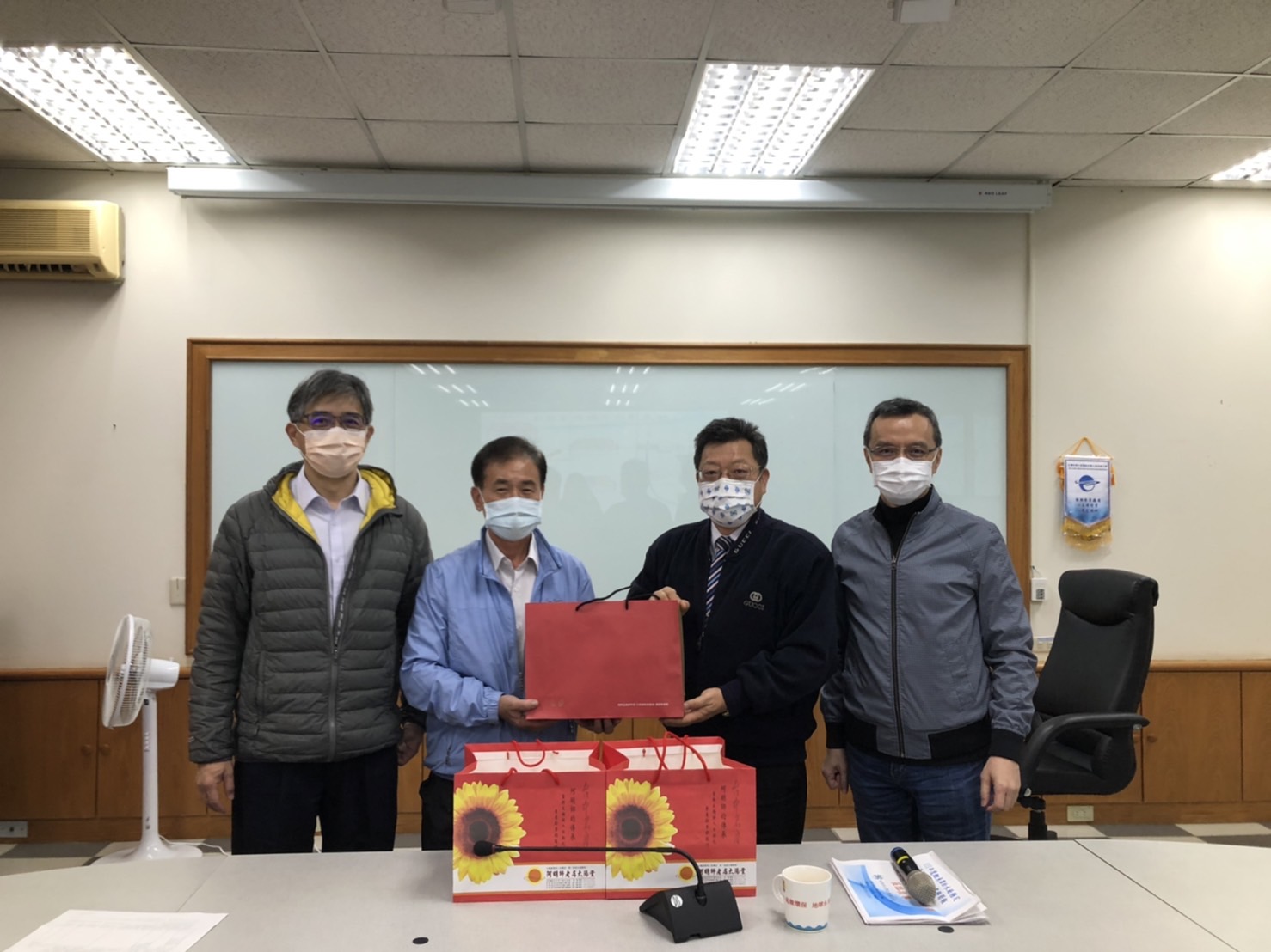 總經理慰勉鯉魚潭給水廠同仁辛勞