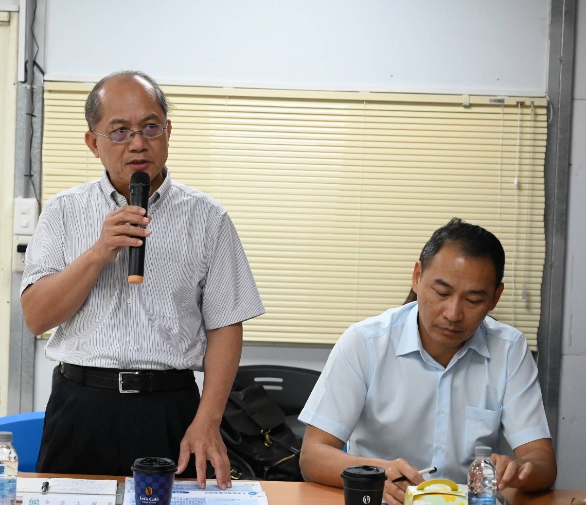 中工處丘處長簡報-后里第一淨水場新建工程