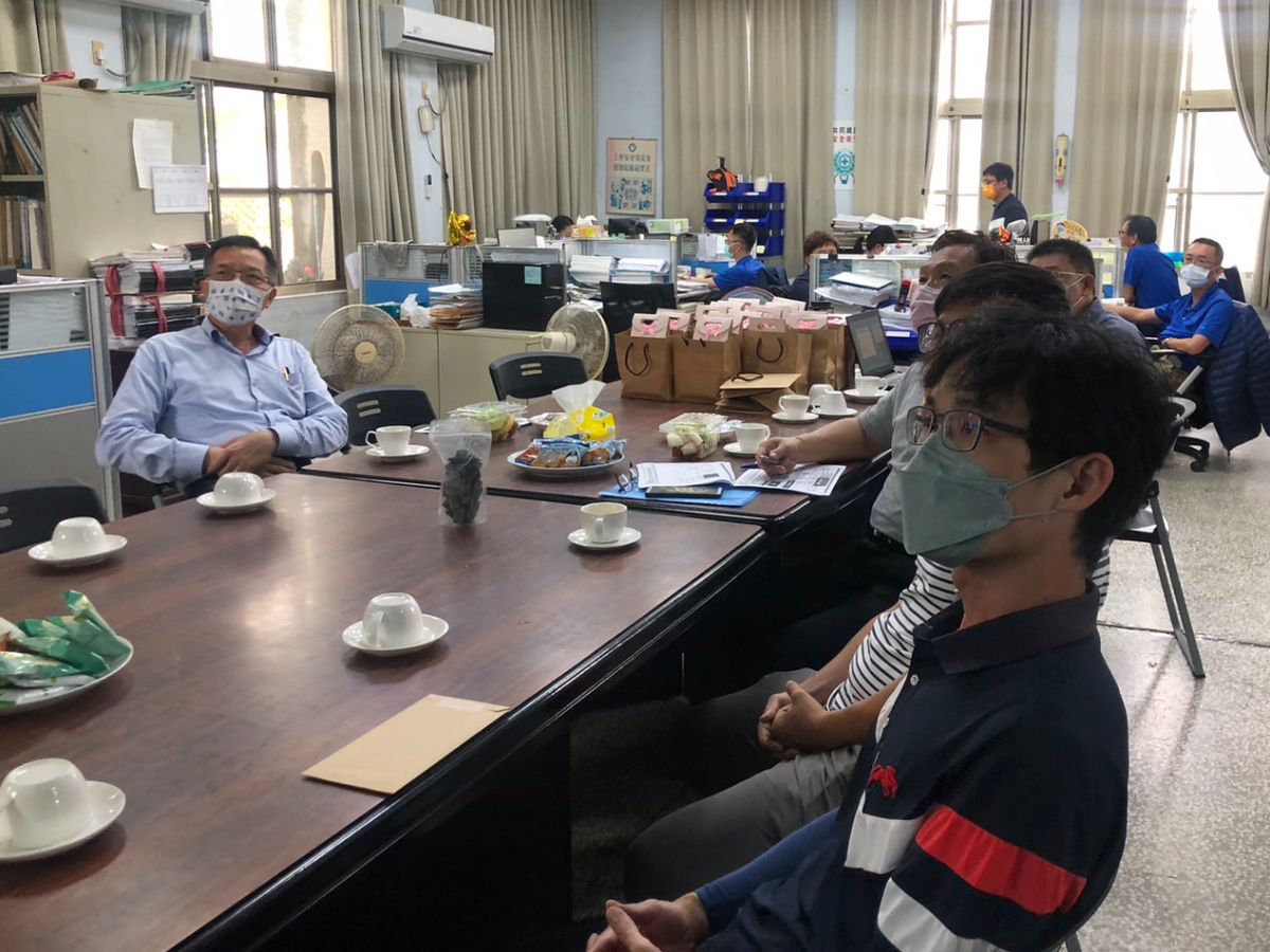 董事長聽取區域供水調配現況簡報
