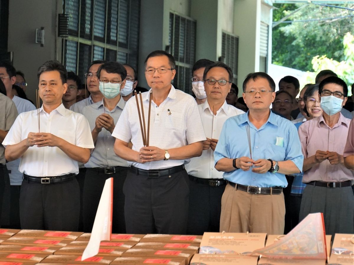 董事長主持總管理處中元普渡祭典儀式