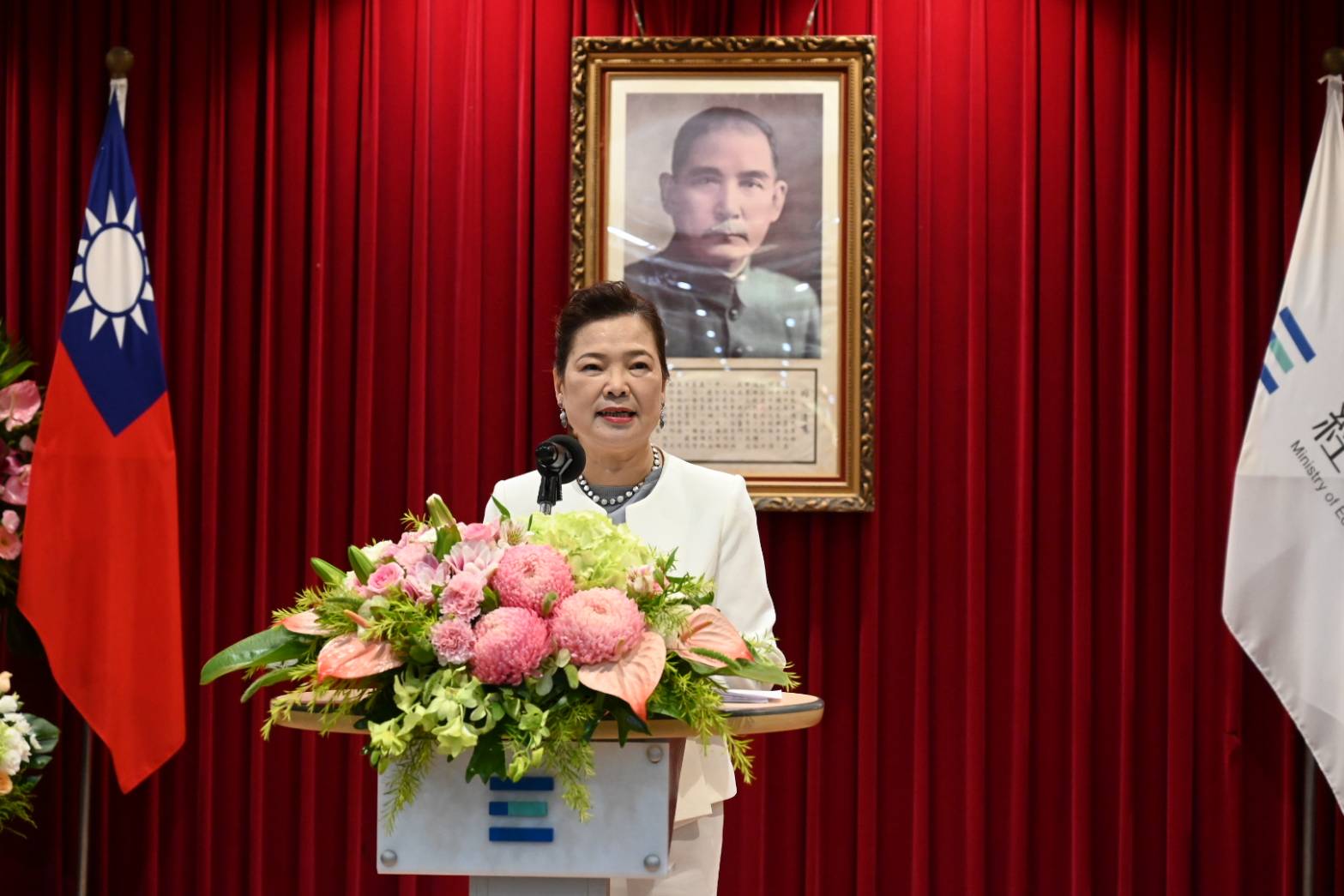 經濟部王部長致詞