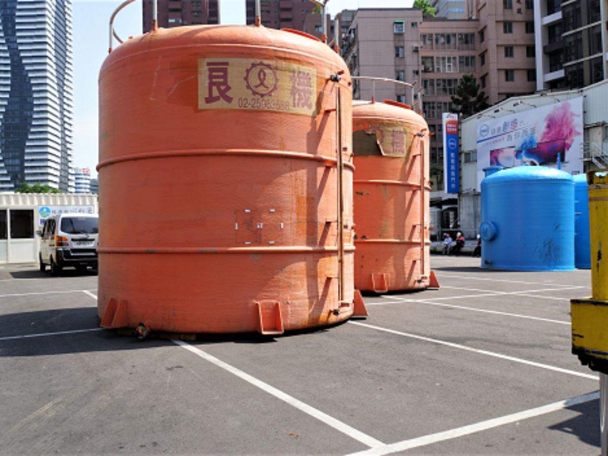 勤美之森基地大型濾桶