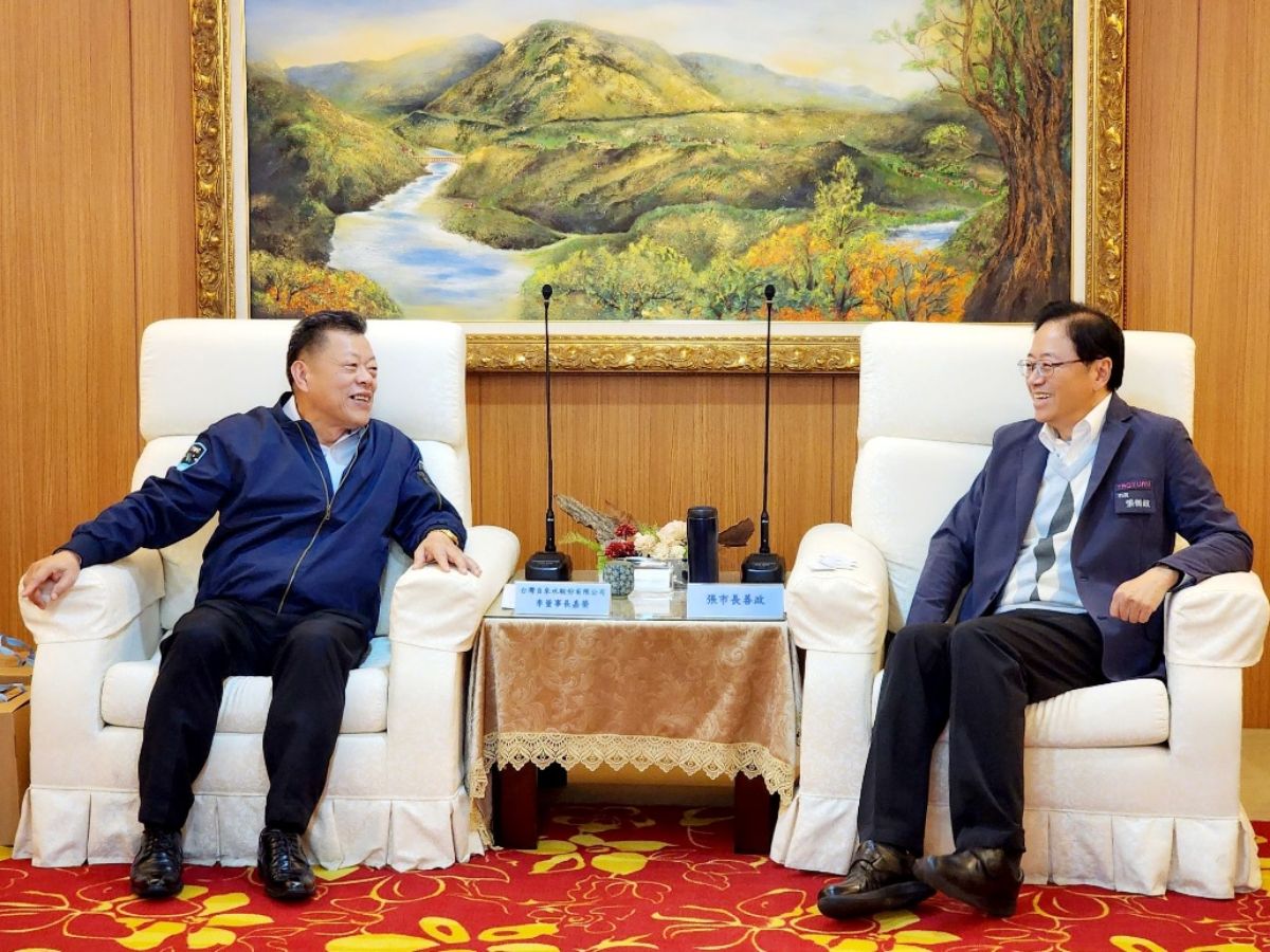 董事長與張市長意見交流