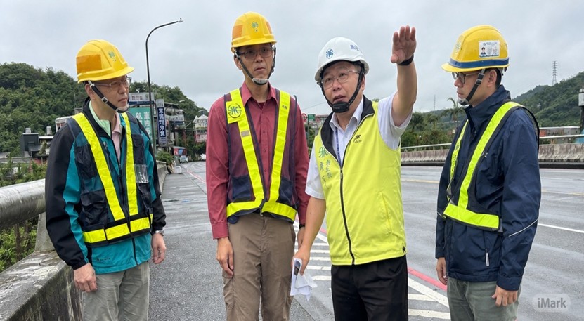 總經理視察礦工醫院800mmPSCP管線改善工程現勘