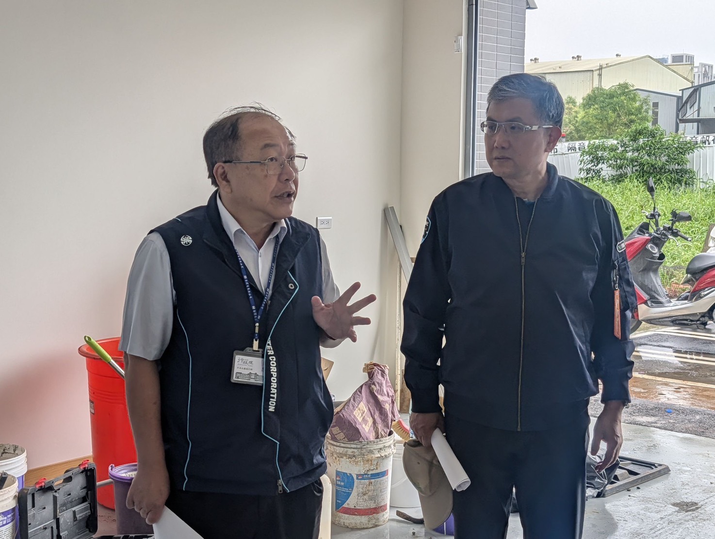 總經理關心林口所同仁搬遷進度