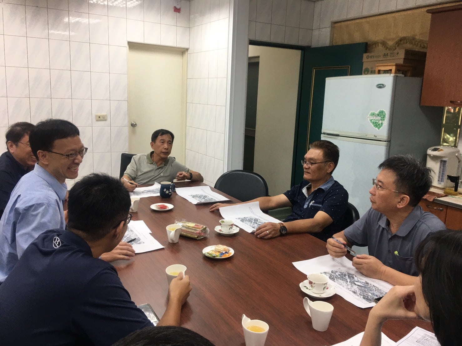 1091105高雄市政府工務局管挖中心拜訪本處武處長共商道路刨鋪事宜;為確保用路人安全,本處避免二次開挖並注意路面刨鋪品質,共同維護大高雄道路品質。