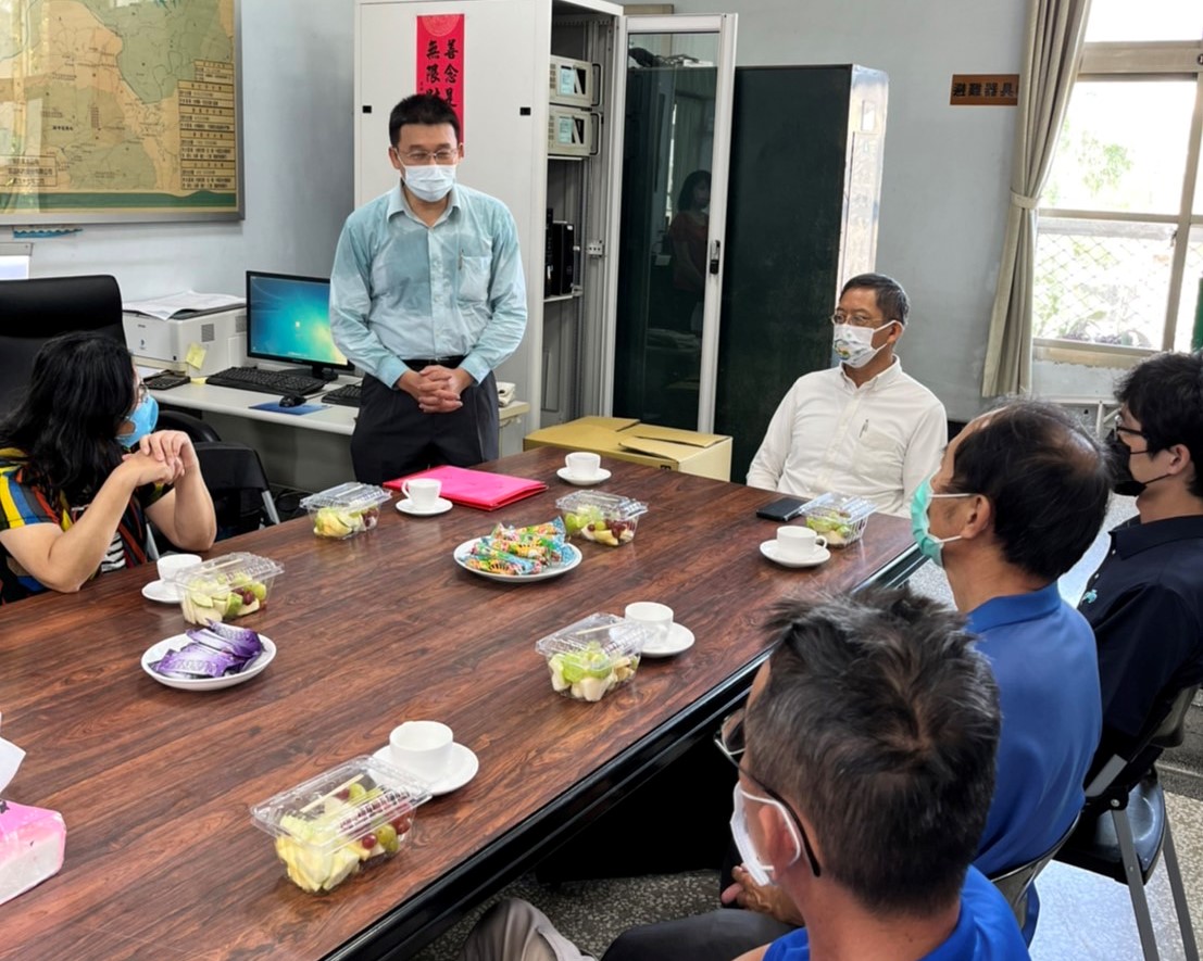 處長主持麻豆所吳景明主任佈達典禮