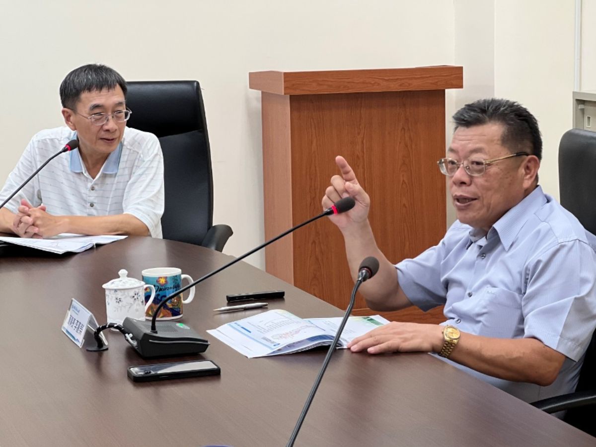 董事長指示依期程辦理各項工程