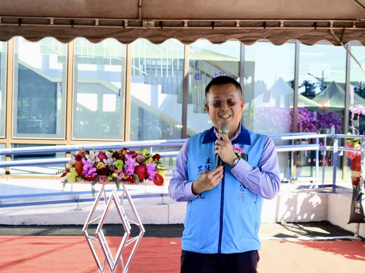 潮州鎮公所主任秘書王建元致詞