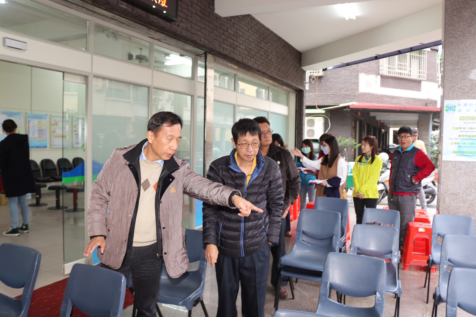 1091231處長視察潮州營運所開幕典禮事前準備及各項業務