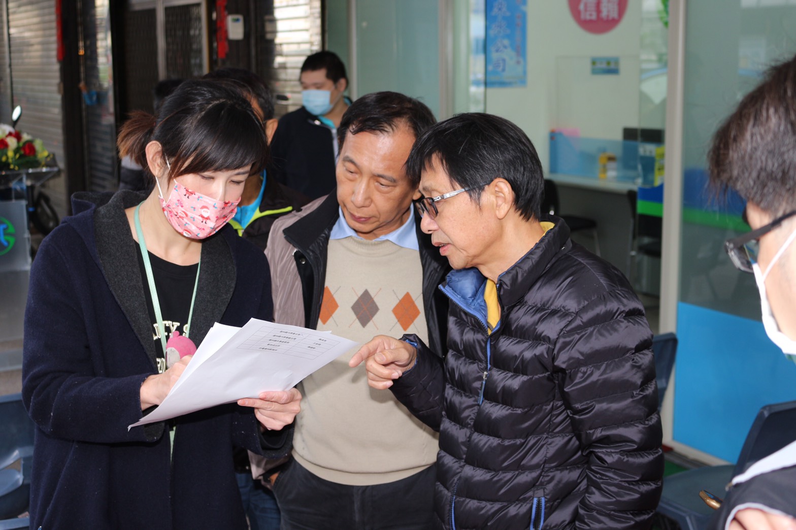 1091231處長視察潮州營運所開幕典禮事前準備及各項業務