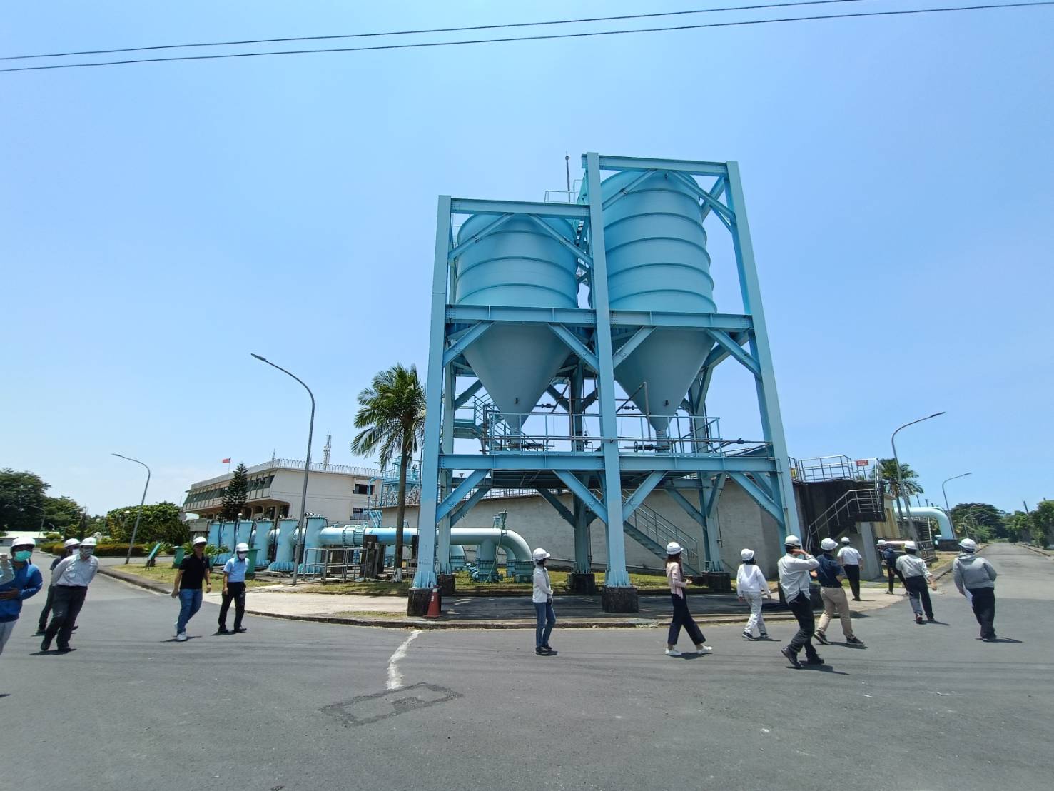 參觀鳳山淨水場軟化設備